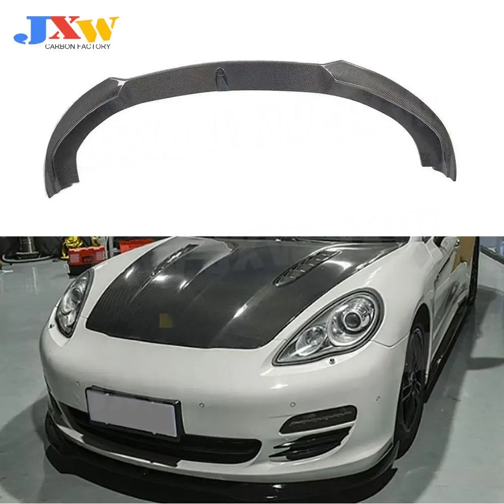 

Carbon Fiber Front Lip Spoiler For Porsche Panamera 970 2010-2013 FRP Car Bumper Chin Guard Bodykits Exterior Decoration