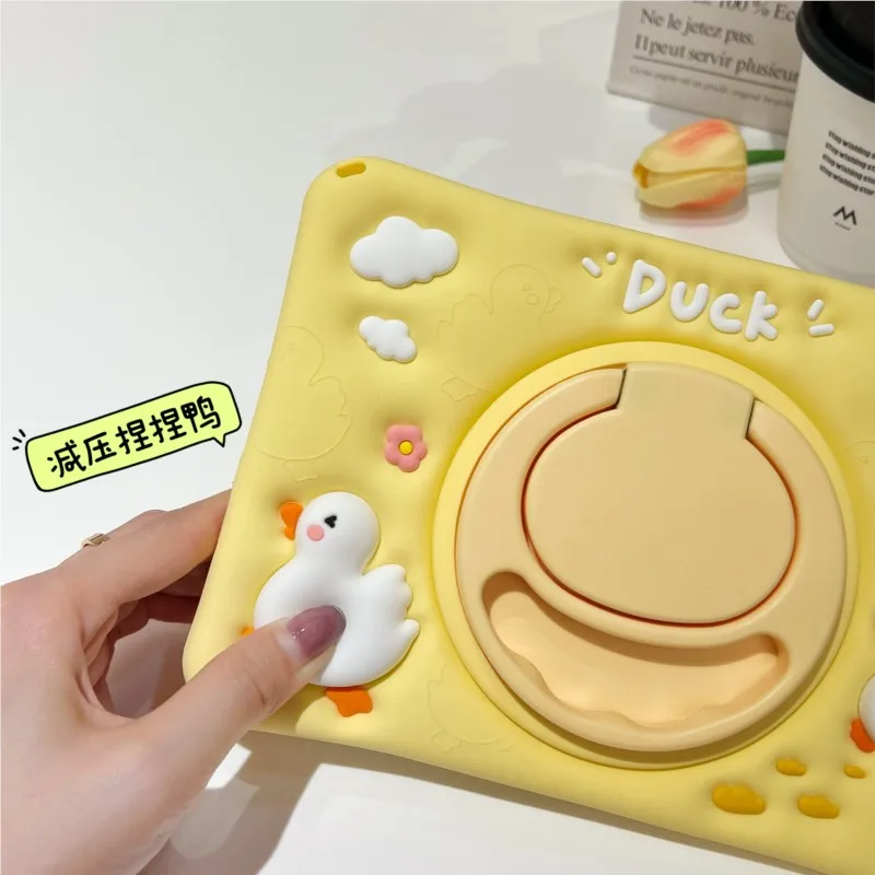 3D Cartoon Cute Kids Case For Xiaomi Redmi pad SE 11inch Silicone Tablet Protective Case 6