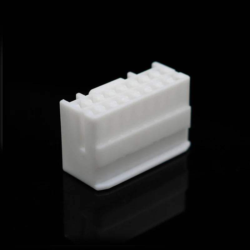 936201-1TE Typ 16-Loch-Buchse für Automobile, 2,3 weiße Steckverbinder mit 5 mm Rastermaß