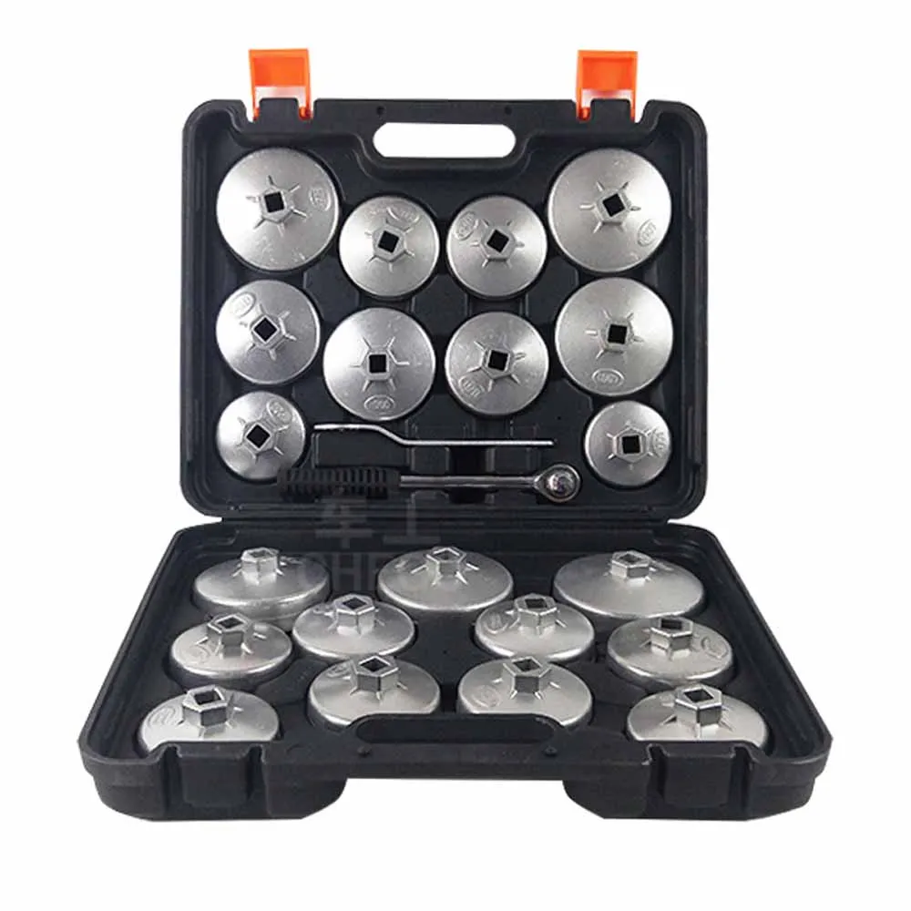 23 Piece Set Of Oil Filter Wrench Disassembly Tool