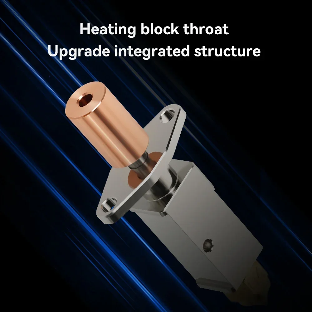 For Creality K1 Upgraded Hotend Kit Ceramic Heating Block High Temperature Resistant Titanium Alloy Throat Hot End J-head