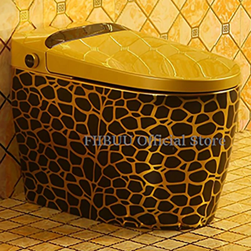 

Smart Bidet Toilet for Bathrooms Concealed Cistern Intelligent Toilet Night Light Heated Seat 12'' Rough-In Elongated Tankless