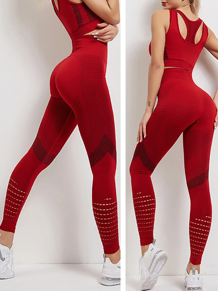 Sport Leggins New Gym Training Leggings Women Fitness Joggings Seamless High Waist Yoga Pants Elastic Running Tights Femme