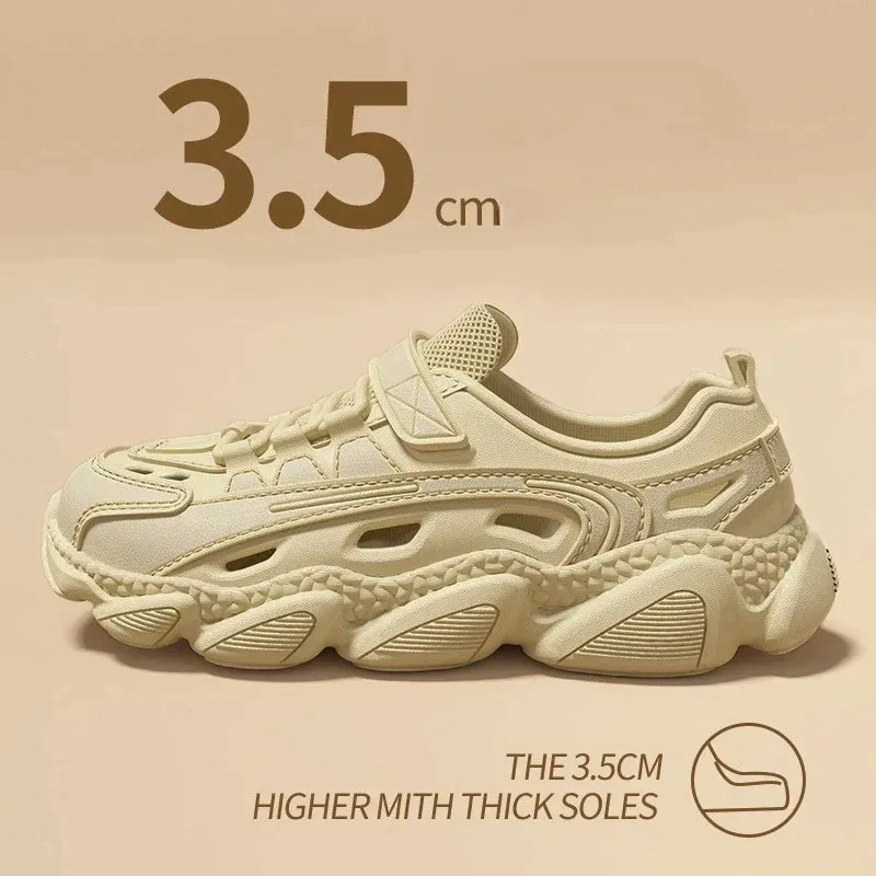 Летние мужские супер легкие сандалии, водонепроницаемые кроссовки без шнуровки, шлепанцы на толстой подошве из ЭВА, обувь для рыбалки, вождения, бега на открытом воздухе, обувь на плоской подошве