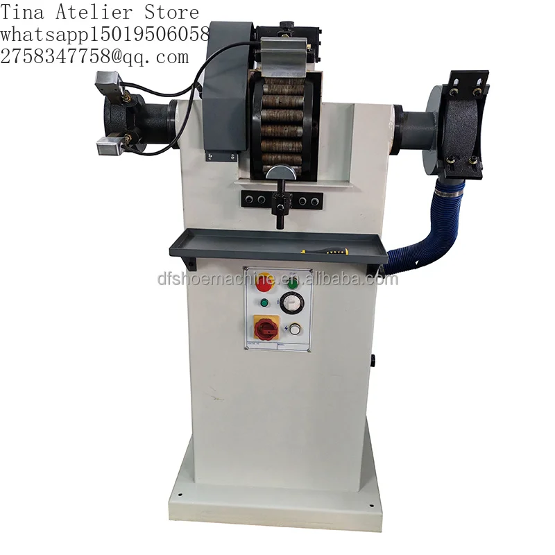 Heavy Type Leather Shoes Making Shoe Upper Edge Roughing Flatting Pounding Machine