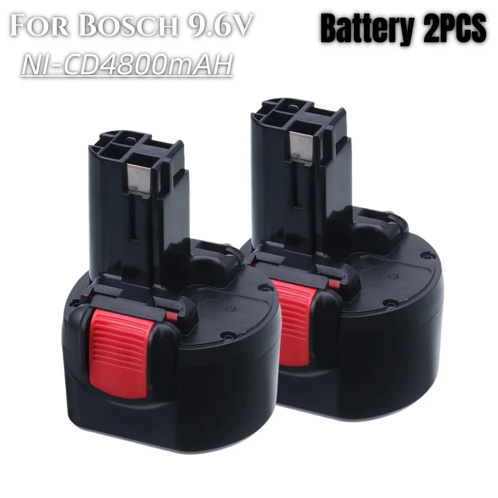 BAT048 9.6V 4800mAh NI-MH Rechargeable Battery Power Tools Battery for Bosch PSR 960 BH984 BAT048 BAT119 L50