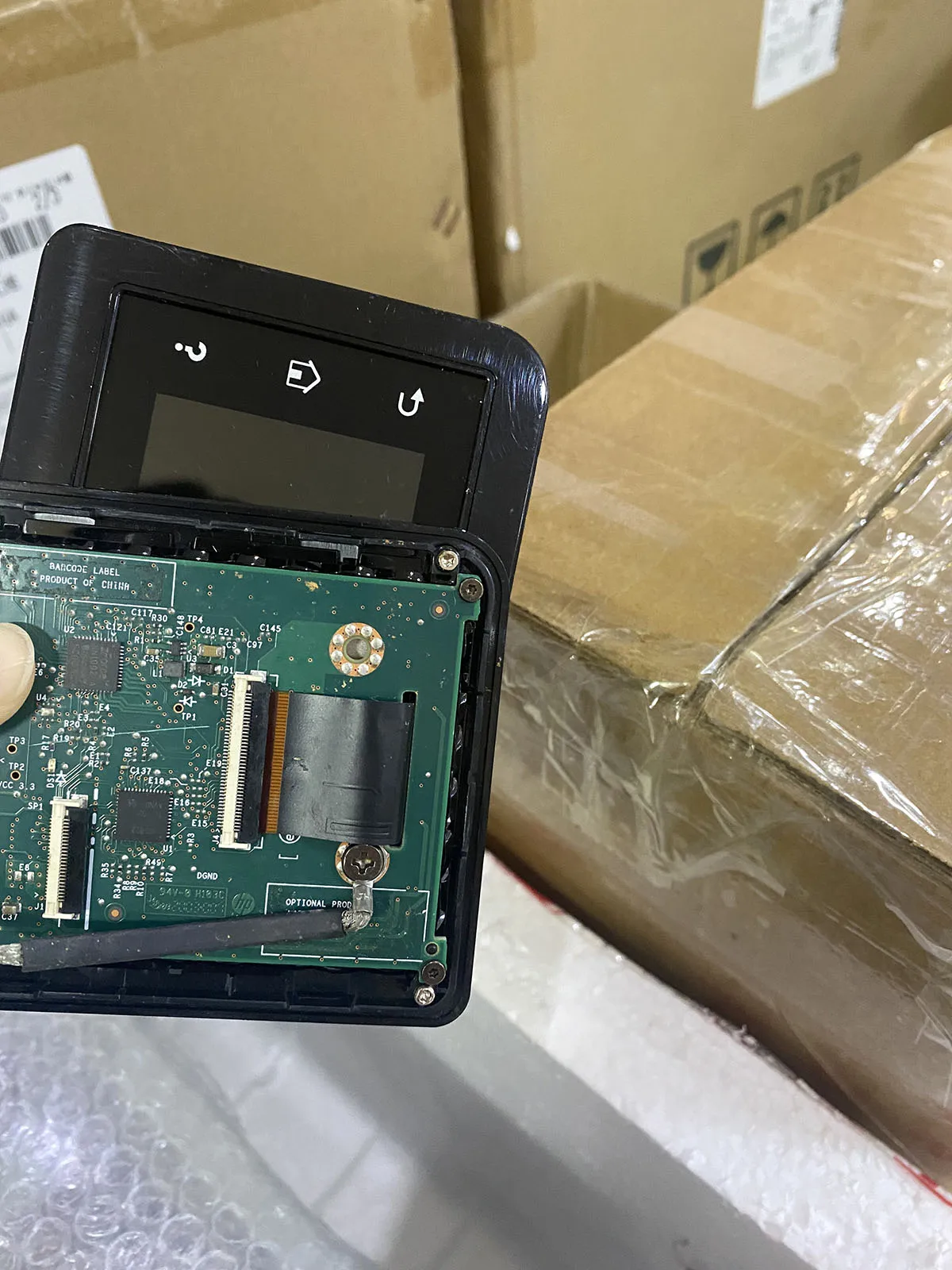 

1PCS W2Q13-60103 Control Panel for HP LaserJet Pro MFP M428fdw M428 M429 429 428 M329 329 Touchscreen T6B60-60002 T6B80-60101