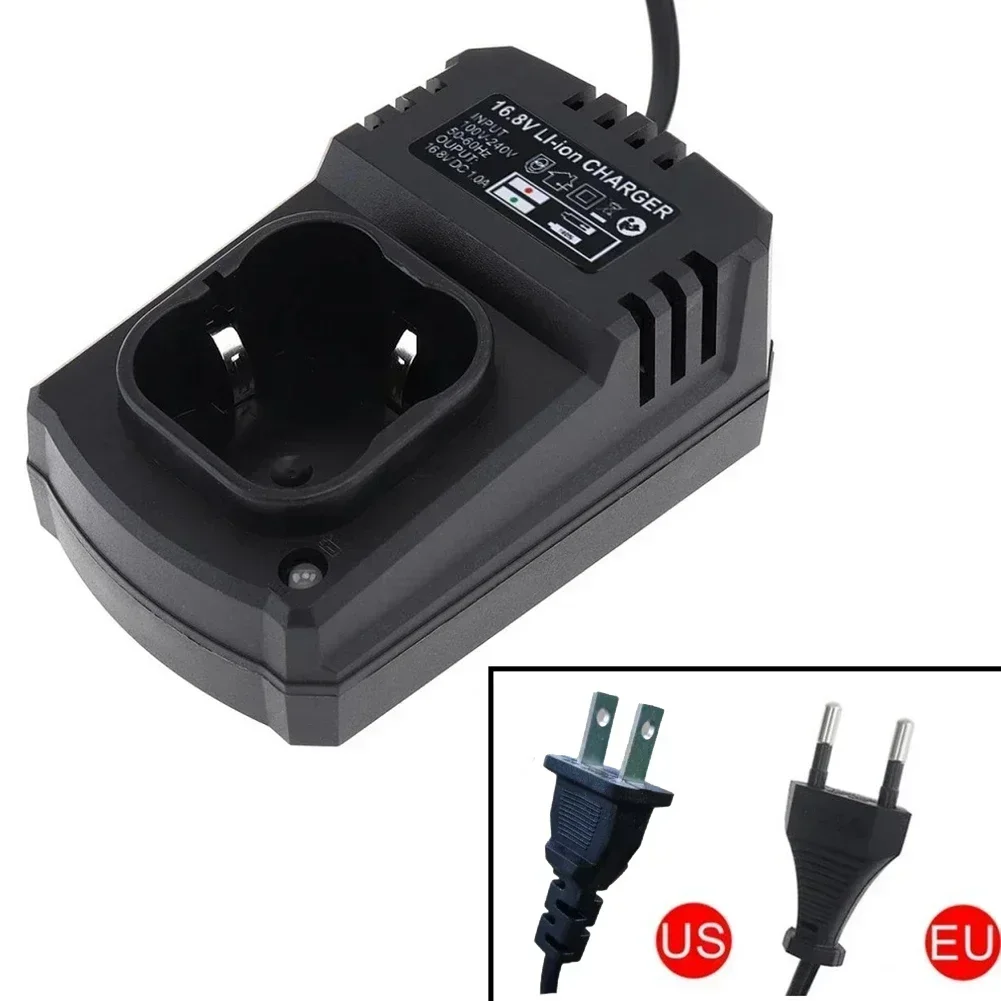 16.8v dc eua/ue li-ion recarregável carregador suporte 110-240v para furadeira elétrica chave de fenda adaptador de bateria de lítio ferramenta elétrica