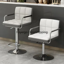 Hairdressing Lift Bar Barber Chair Minimalist Shop Reception Master Beauty Salon Chairs Backrest High Stools Cadeira Manicure