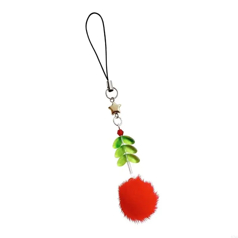 57QA Easy Installation Keychain mit einem einzigartigen Weihnachtsbaumdesign -Telefonanhänger für kommerzielle Displays – Detail 4
