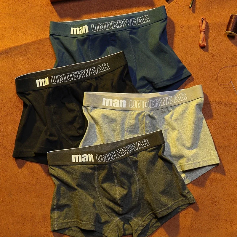 

Underwear Men's Boxer Shorts Sexy Panties Cotton Boxers Man Underpants Male Shorts Homme U Convex Lingerie Wholesale Lots