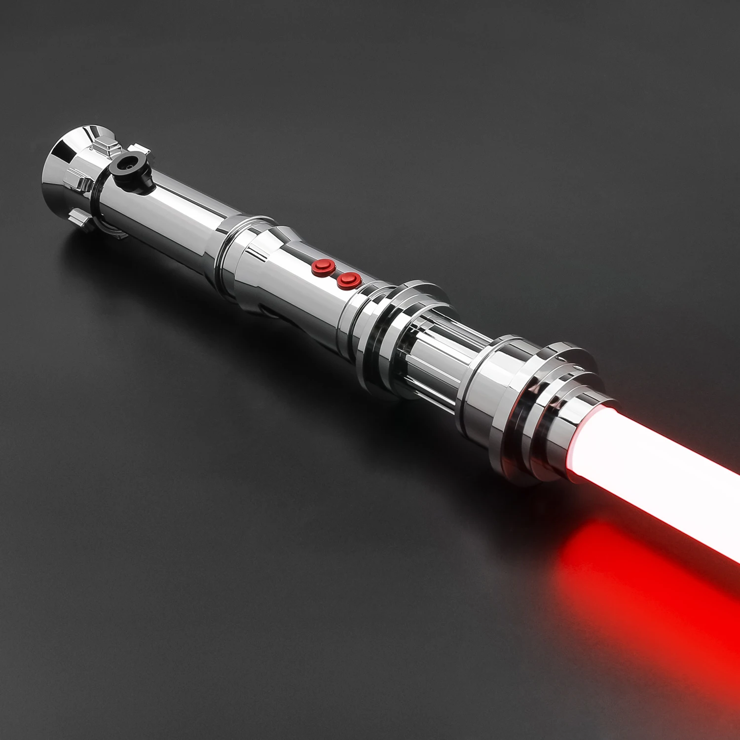 TXQSABER Kyle RGB Pixel heavy dueling laser sword Smooth Swing Metal Handle lightsaber Cosplay FOC jedi sword 12 Colors