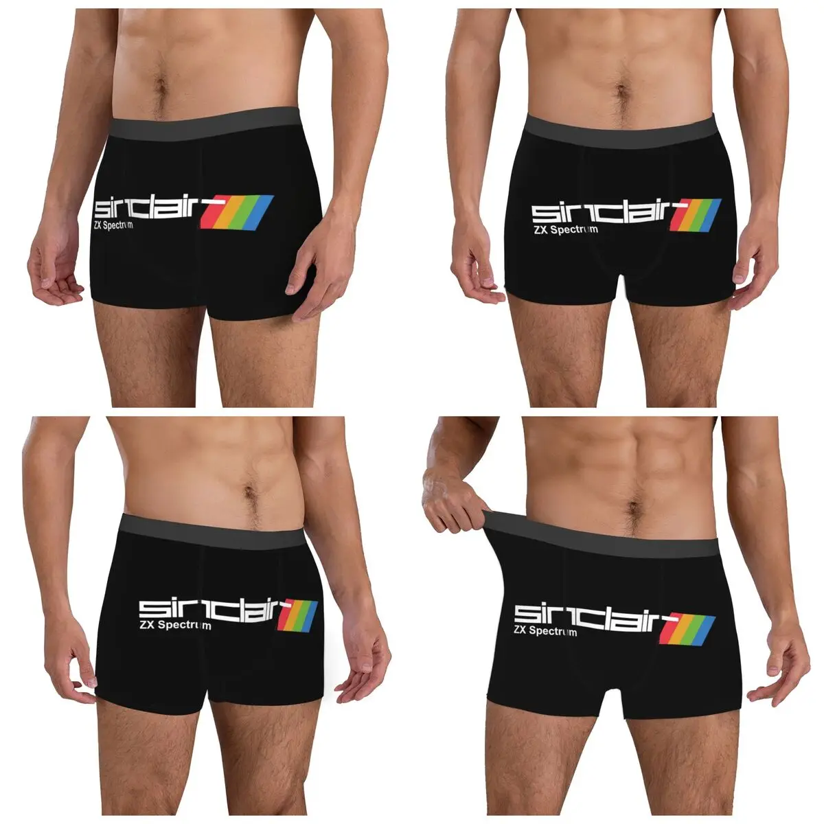 سراويل داخلية بوكسر ZX Spectrum سراويل داخلية مريحة للرجال لهدايا أوم رجل صديقها