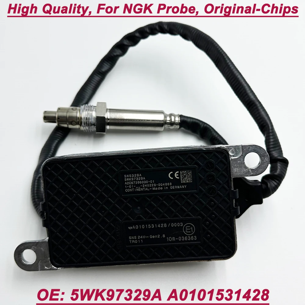 

High Quality Chips 5WK97329A A0101531428 for NGK Probe Nitrogen Oxygen Nox Sensor 0101531428 For Mercedes-Benz Actros Trcuk