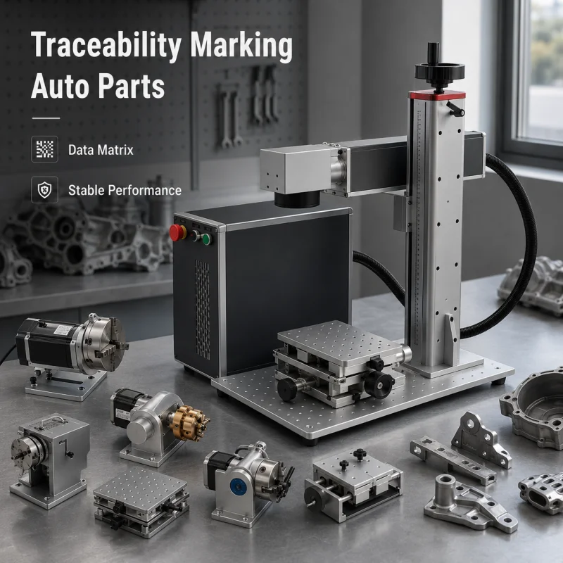 Desktop Fiber Laser Marking Machine For High Contrast Codes In Metal Pipes High Speed Professional Manufacturer For B2B Buyers