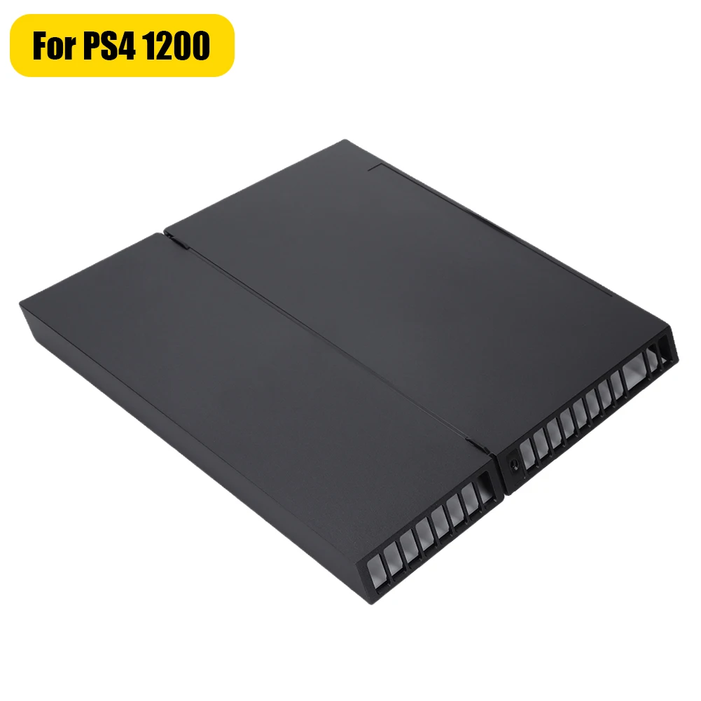 

Plastic Game Console Cover Plastic Black Replacement Upper Bottom Cover Housing Case for PS4 1000/1100/PS41200/PS4 SLIM/PS4 Pro