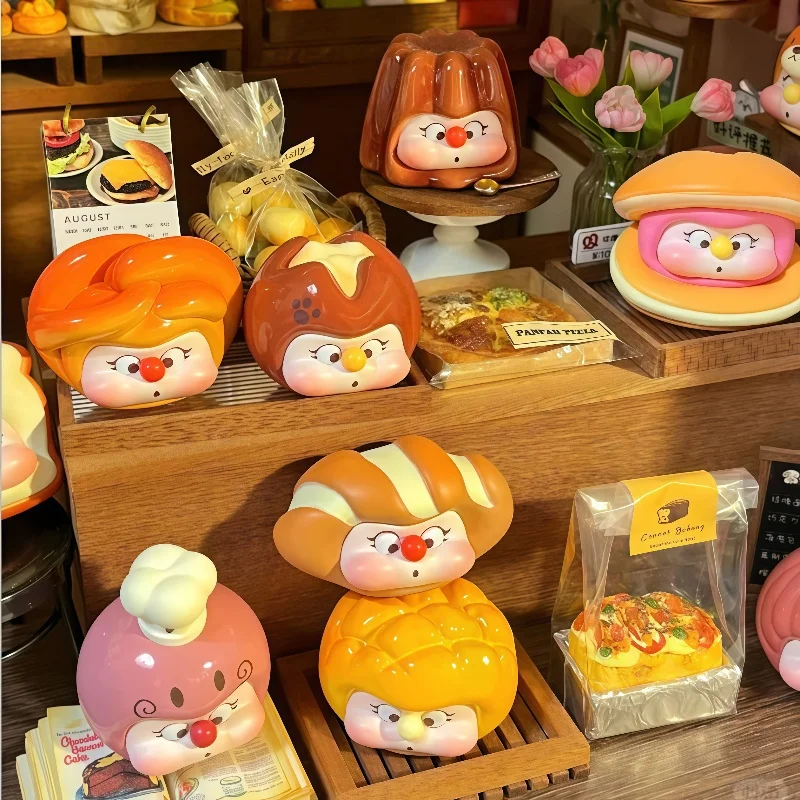 

Timid Nido Dwen Dwen Bakery Series Мини-слепая коробка Модная игрушка орнамент ручной работы креативный подарок