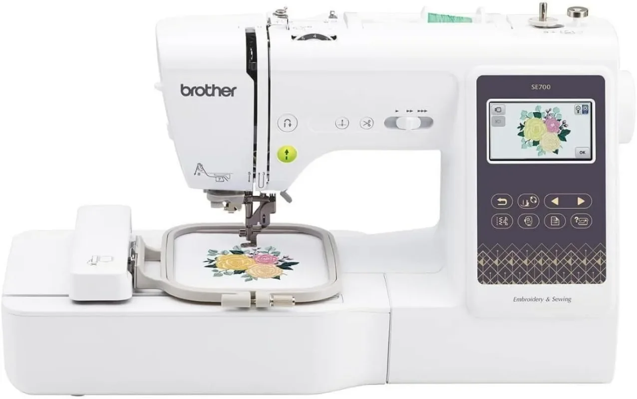 SE700 Sewing and Embroidery Machine Wireless LAN Connected 135 Built-in Designs 103 Built-in Stitches Computerized 4x4 Hoop Area