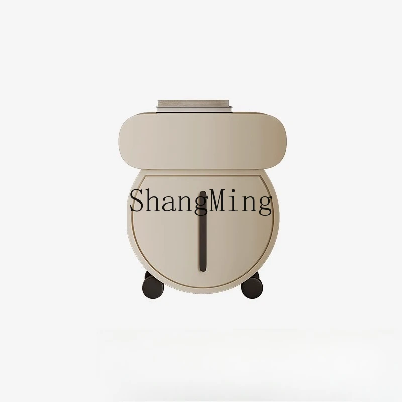 

LXY creative bedside small side table simple modern wabi-sabi wind advanced artistic sense living room sofa side cabinet