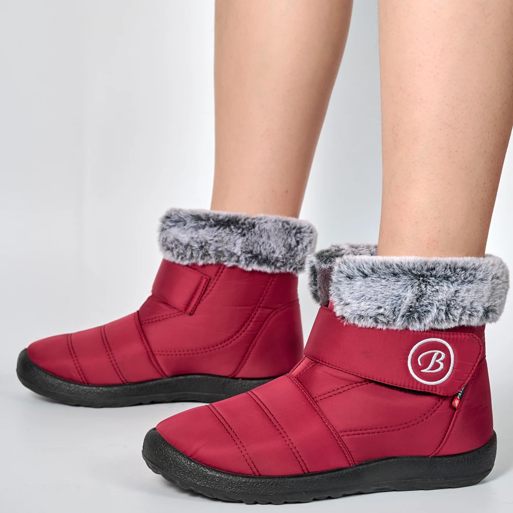 Winter Women Boots Waterproof Snow Boots Fashion Winter Shoes Women Casual Lightweight Ankle Boots Botas Mujer Warm Women Boots