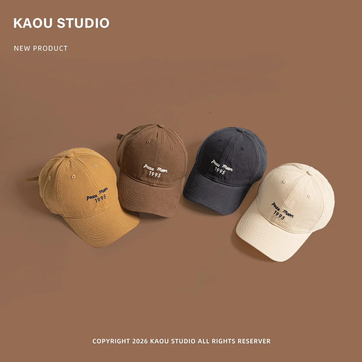 Vintage letter embroidered baseball cap - new spring/autumn collection - unisex sports visor - sun protection
