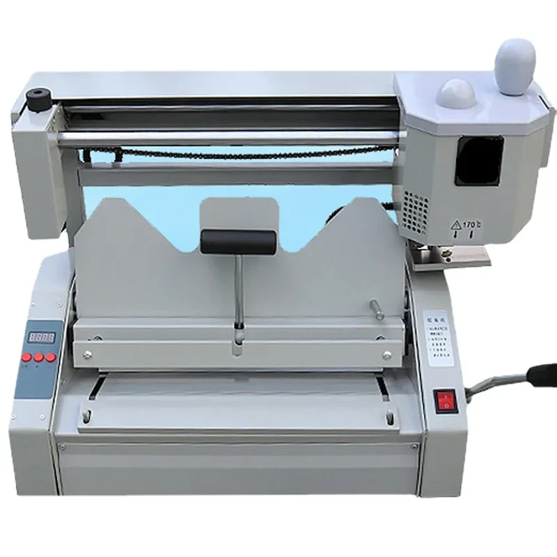 Hot Melt Glue Binding Machine D30 Temperature Glue Binding Machine Office Tender Cover Back Glue Binding Machine