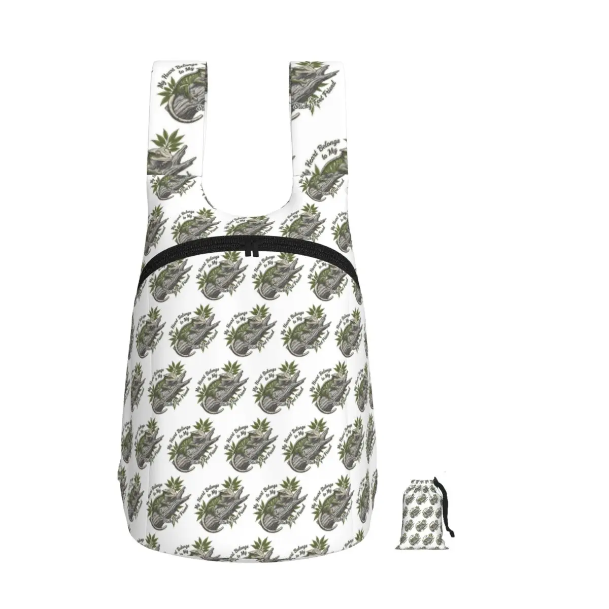 My Heart Belongs To My Sticky Feet Friend Backpack Student Storage BookBag Children School Bag Computer Shoulder Bags Boys Girls