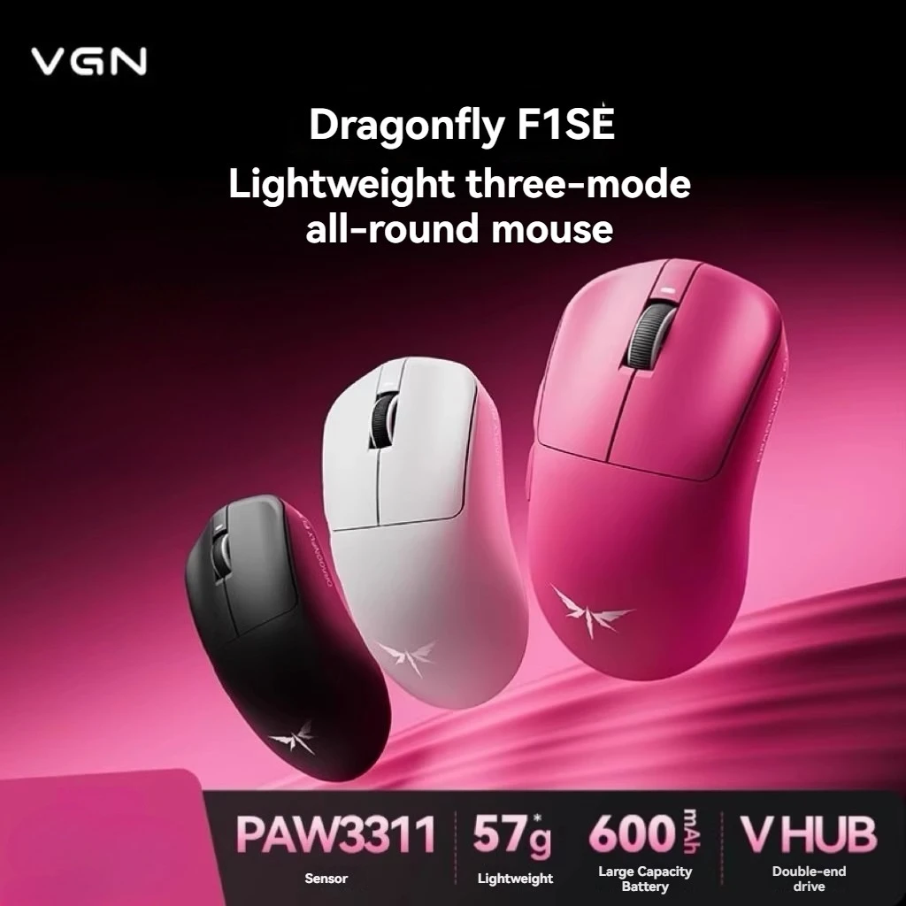 

VGN Dragonfly F1 Se Мышь для киберспорта Беспроводная мышь The Third Mock Examination Легкая игровая мышь Ультра низкая задержка Универсальный ноутбук