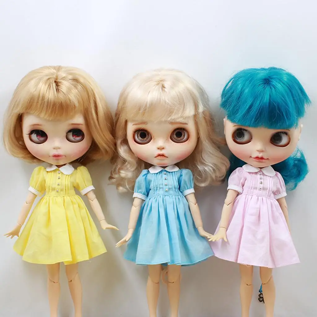 VARIOUS Doll Trendy Dress Outfit for 12'' Blythe Pulip Doll Clothing ACCS