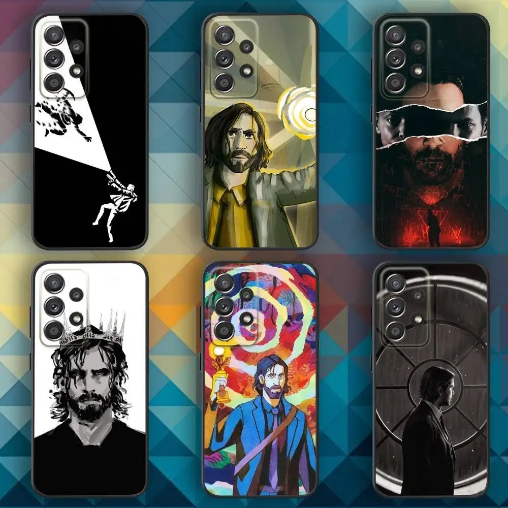 

A-Alan-ns Game Wake-es Phone Case For Samsung S25,S24,S21,S22,S23,S30,Ultra,S20,Plus,Fe,Lite,Note,10,9,5G Black Cover