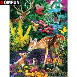 HOMFUN 5d Diamond Painting Full Square/Round 