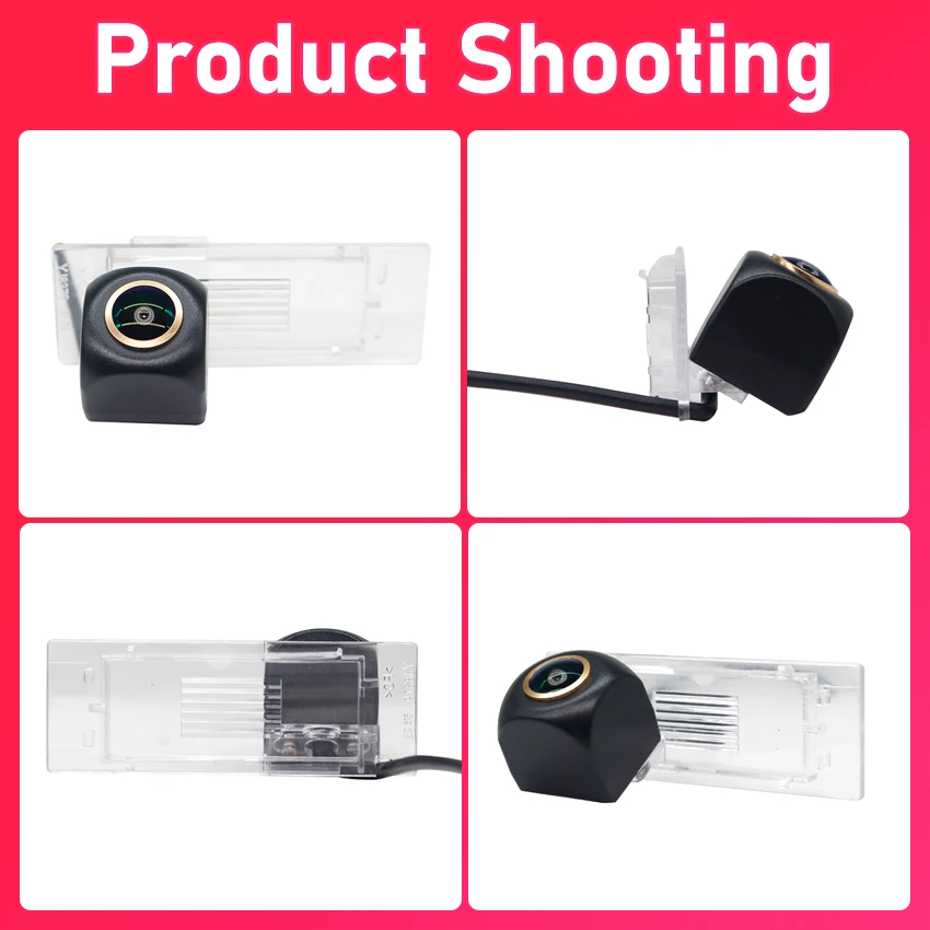 Golden Rear View Camera lFor Renault Sandero Dacia Sandero II Stepway 2 2012 2013~2020 icense plate Camera Backup Reverse Camera