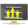 Placa de guardabarros para Peugeot 408, 2014-2022, 1,6 T, 1.8L 3