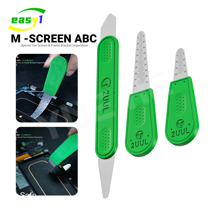 2UUL DA89 Pembuka untuk Pemisahan Braket Bingkai Layar untuk Perbaikan Pembongkaran Layar LCD Ponsel Alat Pembuka M-SCREEN ABC