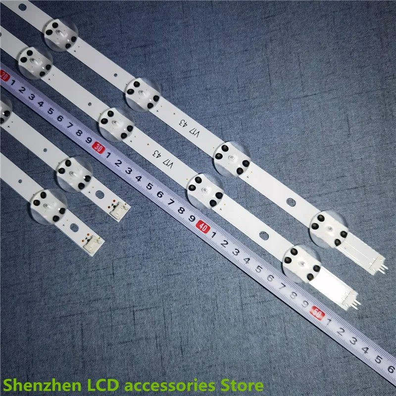 LED Strip For  43" TV 6916L-2867A 6916L-2867F 6916L-2867B 43UV340H E74739 43 V17 ART3 2867 REV0.3 1 100%NEW