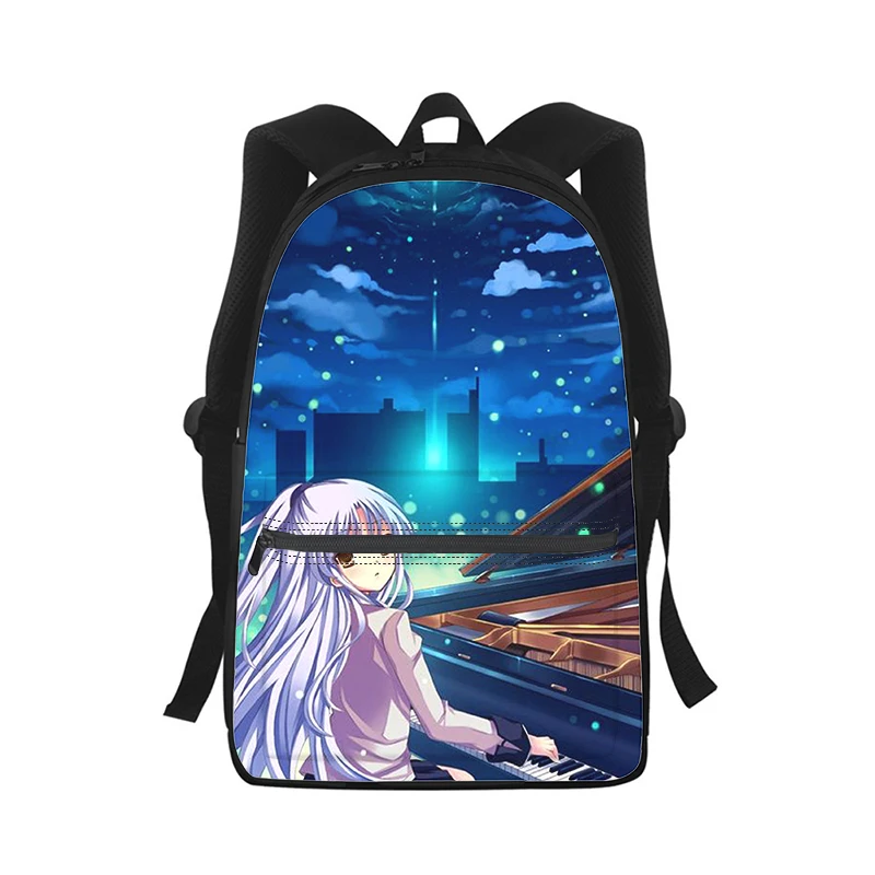 

Angel Beats Tachibana Kanade Men Women Backpack 3D Print Fashion Student School Bag Laptop Backpack Kids Travel Shoulder Bag