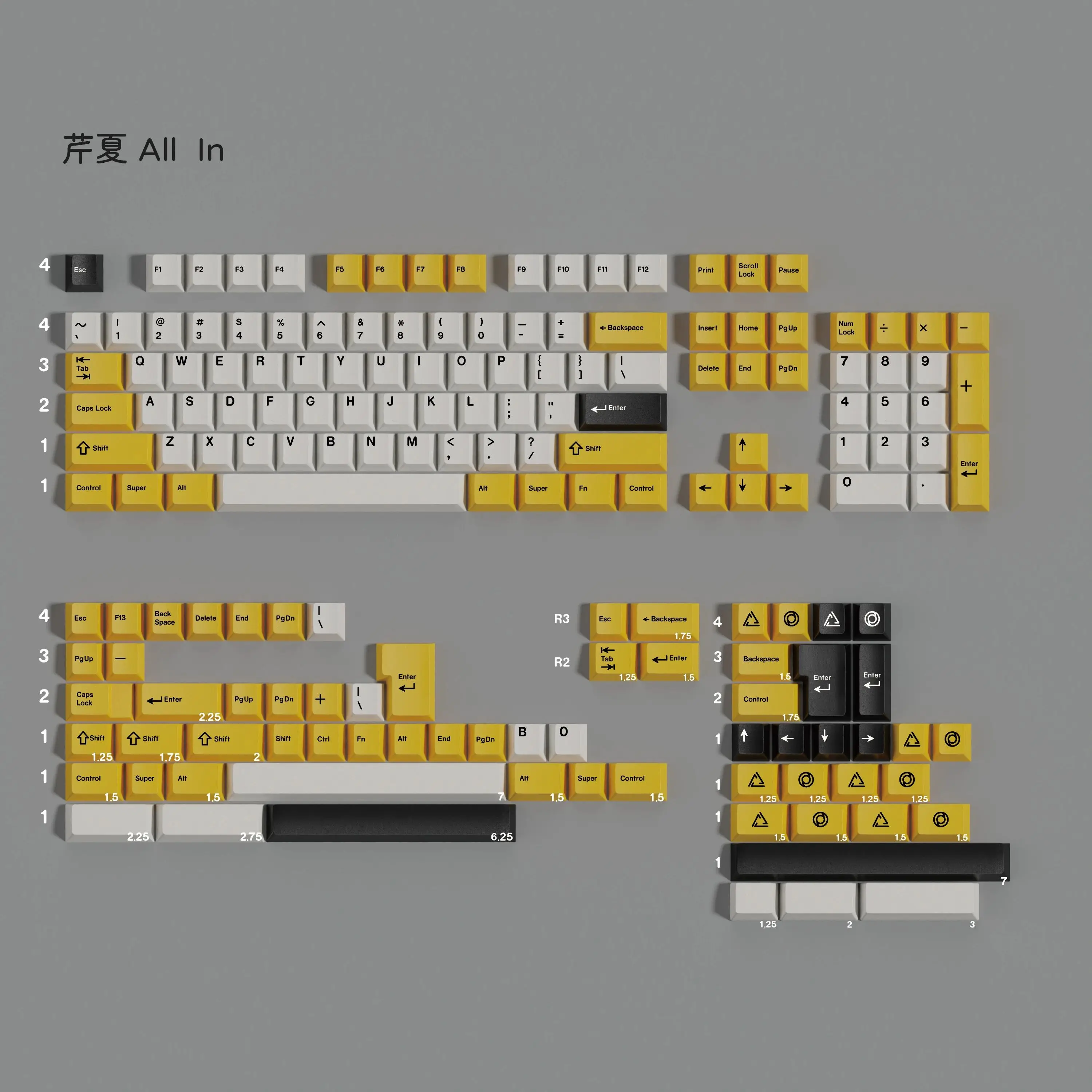 PBT Japanese GMK Serika Keycaps Cherry Profile Keycap Dye Sublimation For MX Switch Mechanical Keyboard Double B Split Spacebar