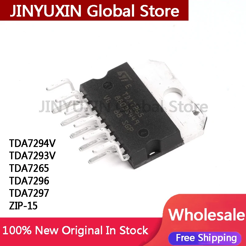 1Piece TDA7294V TDA7293V TDA7265 TDA7296 TDA7297 ZIP-15 IC Chip In Stock Wholesale