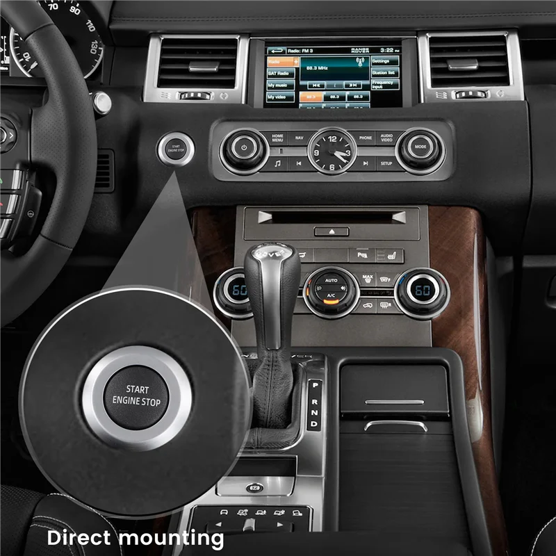

Автомобильная кнопка запуска и остановки с одним касанием LR014015 для Land Rover LR4 Range Rover Sport 2010-2016, переключатель зажигания без ключа