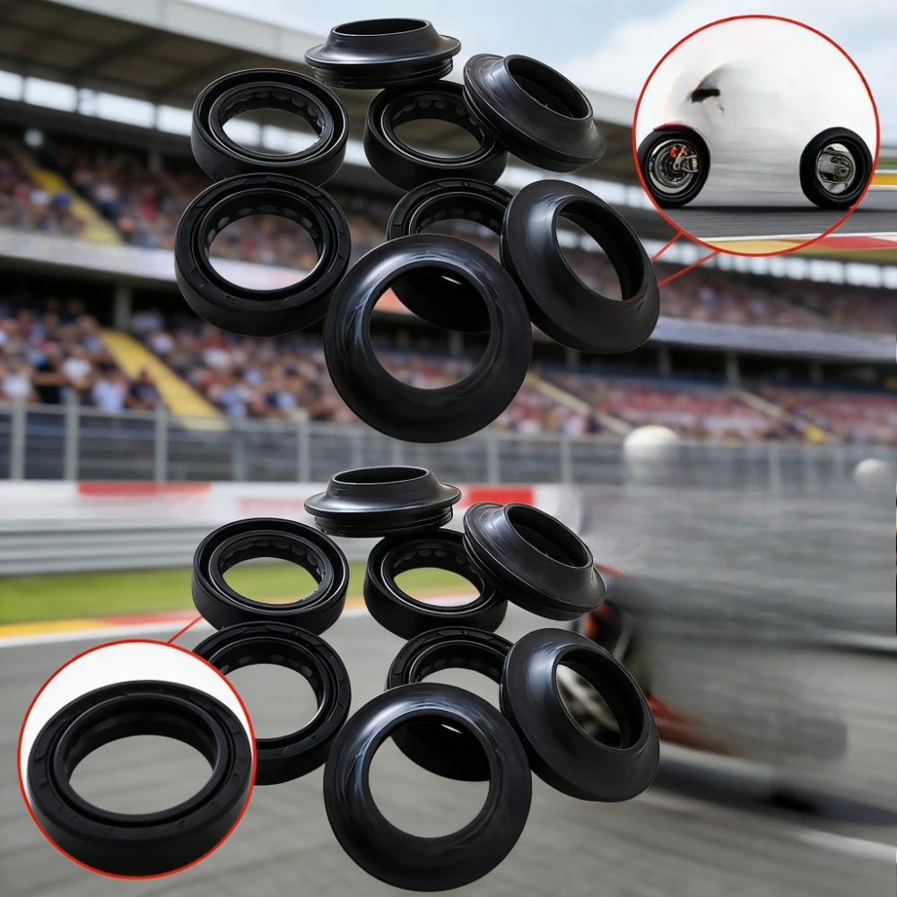 

43 55 11 43x55x11 43*55mm Front Shock Fork Damper Shaft Oil Seal Dust Cover For YAMAHA YZF R6 R1 YZF-R6-R1 YZF600 1000 1999-2013