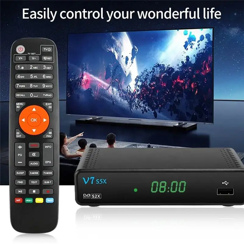 Pilot GTMEDIA V7 S5X - Zamiennik pilota do TV Boxa o wysokiej wydajności i przyjaznym interfejsie. — zdjęcie produktu 3