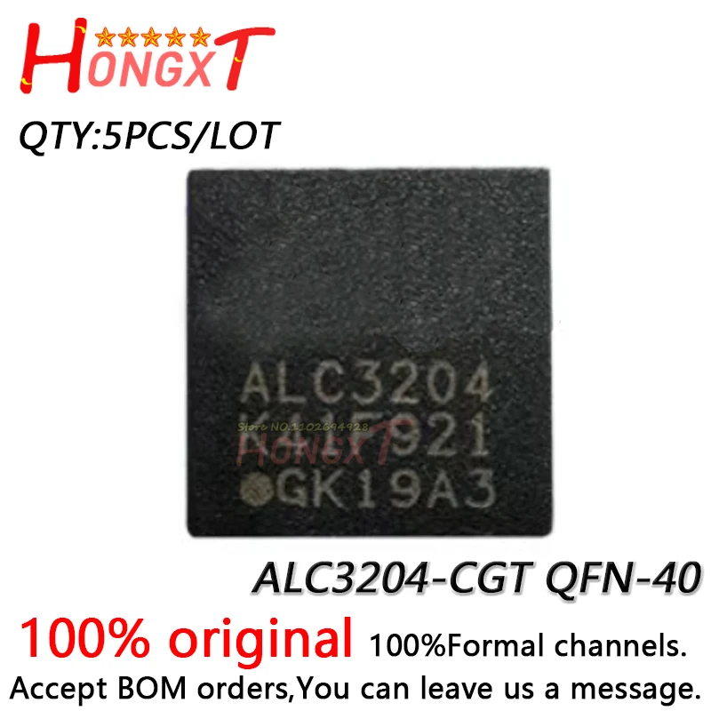 

5PCS 100% NEW ALC3204-CGT QFN-40.