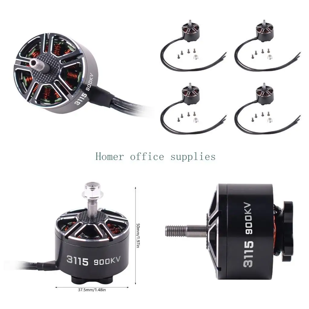 

K43B 3115 900KV Бесщеточный двигатель 3S-6S Пропеллеры FPV, пересекающие самолеты, ремонт