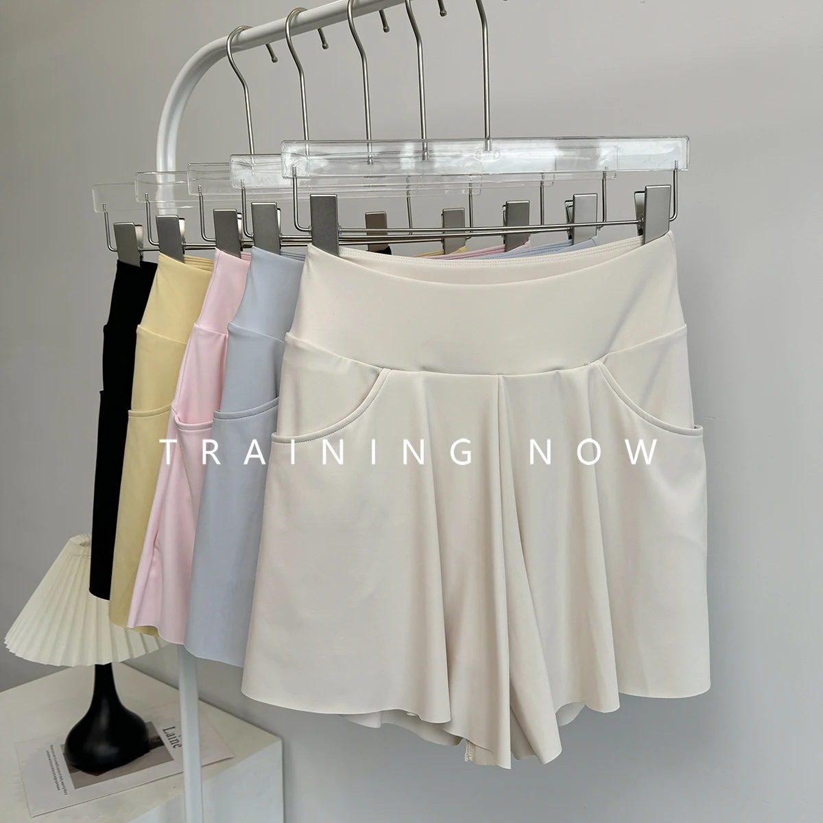 

Sports shorts for women in summer anti-exposure loose breathable running training quick-drying pants yoga fitness dance