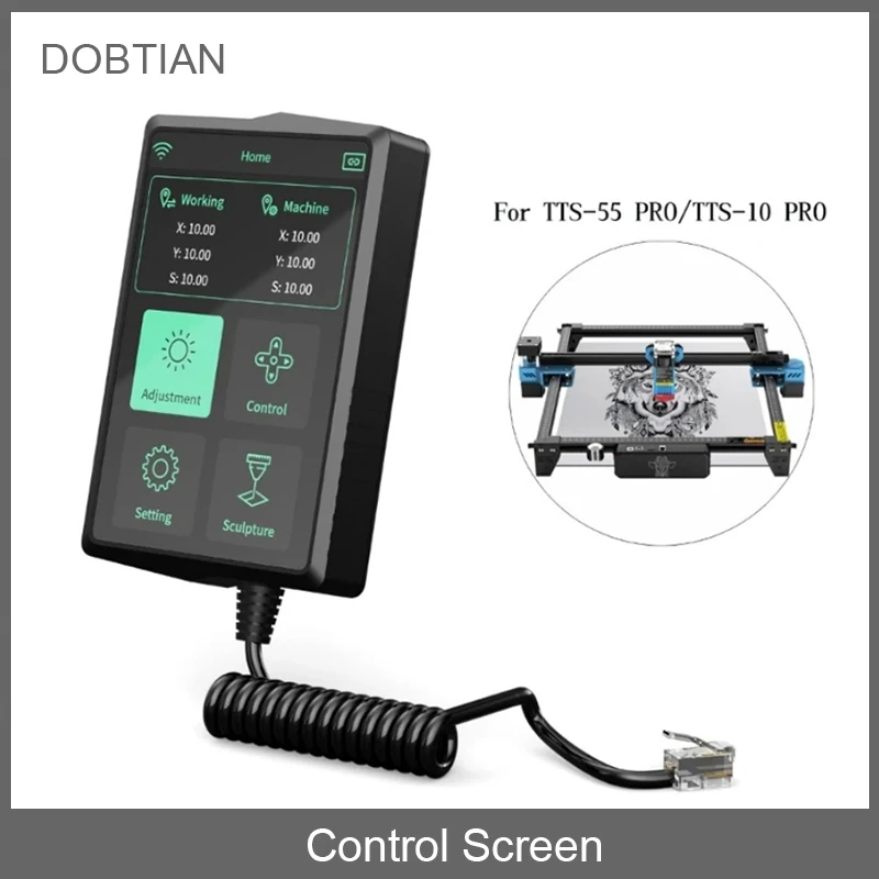 OFFLINE Controller Touch Screen Portable Handheld Display For TTS-55 Pro TTS-10 Pro TTS-20 Pro Laser Engraver Machine