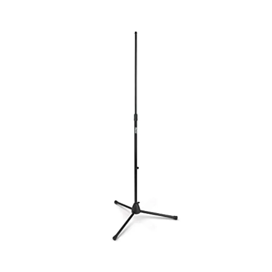OnStage MS7700B TripodBase Mic Stand Setup for Vocal and Instrument Microphones Adjustable Height 5 827 Threading Portable Fold