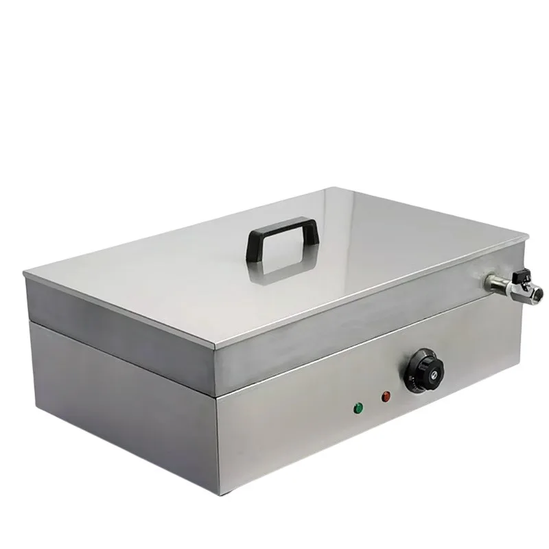 หม้อทอดเค้กหม้อทอดถุงขนมปลาเตาอบเครื่องเก็บรักษาความร้อนมือถือที่อบขนมแพนเค้กแผงหม้อปลา