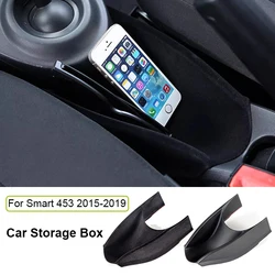Car Center Console Organizer Tray Armrest Storage Box for Benz Smart 453 Fortwo Forfour 2015- 2019 Auto Modified Accessories