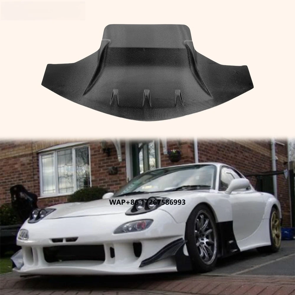 

For RX7 FD3S RE-GT Style Carbon Fiber Front Bumper Bottom Lip Diffuser