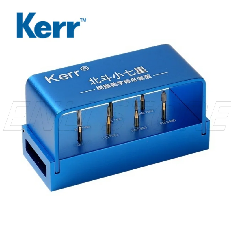 

7PCS KEER Resin Aesthetic Finishing Kit Dental Technician Turning Needles Bond Removal Retainer Trimming Neighborhood Deglazing